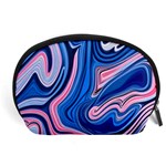 Abstract Liquid Art Pattern Accessory Pouch (Large) Front