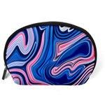 Abstract Liquid Art Pattern Accessory Pouch (Large) Back