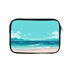 Ai Generated Ocean Waves Sea Water Anime Apple Macbook Pro 15  Zipper Case by Pakemis