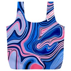 Abstract Liquid Art Pattern Full Print Recycle Bag (xxl) by GardenOfOphir