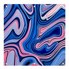 Abstract Liquid Art Pattern Banner And Sign 4  X 4  by GardenOfOphir