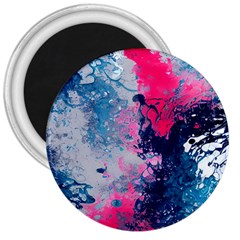 Fluid Art Pattern 3  Magnets by GardenOfOphir