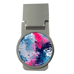 Fluid Art Pattern Money Clips (round)  by GardenOfOphir