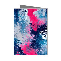 Fluid Art Pattern Mini Greeting Cards (pkg Of 8) by GardenOfOphir