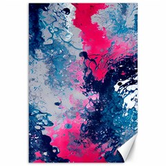 Fluid Art Pattern Canvas 12  X 18  by GardenOfOphir