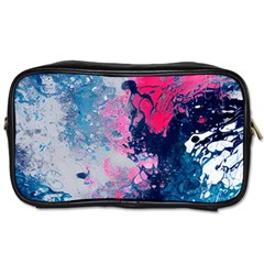 Fluid Art Pattern Toiletries Bag (one Side) by GardenOfOphir