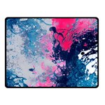 Fluid Art Pattern One Side Fleece Blanket (Small) 50 x40  Blanket Front