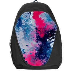 Fluid Art Pattern Backpack Bag by GardenOfOphir