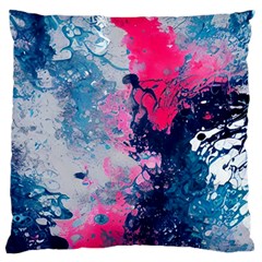 Fluid Art Pattern Standard Premium Plush Fleece Cushion Case (one Side) by GardenOfOphir