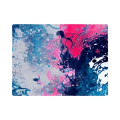 Fluid Art Pattern One Side Premium Plush Fleece Blanket (mini) by GardenOfOphir