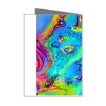 Marble Art Pattern Mini Greeting Card Right