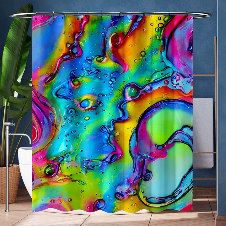 Marble Art Pattern Shower Curtain 60  x 72  (Medium) 