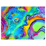 Marble Art Pattern One Side Premium Plush Fleece Blanket (Extra Small) 40 x30  Blanket Front