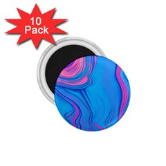 Liquid Background Pattern 1 75  Magnets (10 Pack)  by GardenOfOphir