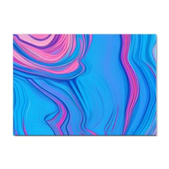 Liquid Background Pattern Sticker A4 (10 Pack) by GardenOfOphir