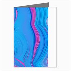 Liquid Background Pattern Greeting Cards (pkg Of 8) by GardenOfOphir