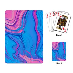 Liquid Background Pattern Playing Cards Single Design (rectangle) by GardenOfOphir