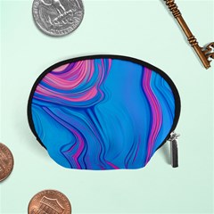 Liquid Background Pattern Accessory Pouch (small) by GardenOfOphir