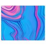 Liquid Background Pattern Premium Plush Fleece Blanket (Medium) 60 x50  Blanket Front