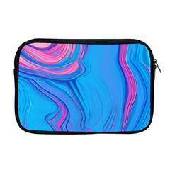 Liquid Background Pattern Apple Macbook Pro 17  Zipper Case by GardenOfOphir