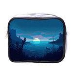 Ai Generated Ocean Sea Water Anime Nautical 2 Mini Toiletries Bag (One Side) Front