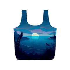 Ai Generated Ocean Sea Water Anime Nautical 2 Full Print Recycle Bag (s) by Pakemis