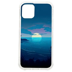 Ai Generated Ocean Sea Water Anime Nautical 2 Iphone 12 Mini Tpu Uv Print Case	 by Pakemis