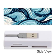 Pattern Ocean Waves Arctic Ocean Blue Nature Sea Memory Card Reader (stick) by Pakemis