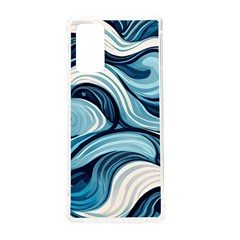 Pattern Ocean Waves Arctic Ocean Blue Nature Sea Samsung Galaxy Note 20 Tpu Uv Case by Pakemis