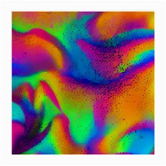 Fluid Background Pattern Medium Glasses Cloth (2 Sides) by GardenOfOphir