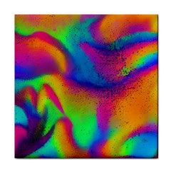 Fluid Background Pattern Face Towel by GardenOfOphir