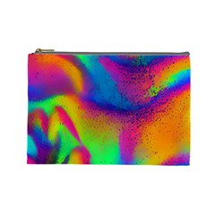 Fluid Background Pattern Cosmetic Bag (large) by GardenOfOphir