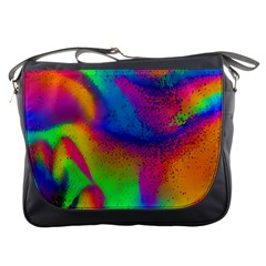 Fluid Background Pattern Messenger Bag by GardenOfOphir