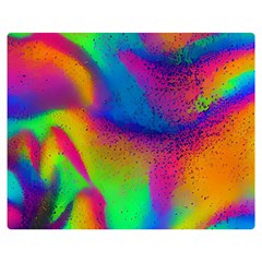 Fluid Background Pattern Premium Plush Fleece Blanket (medium) by GardenOfOphir