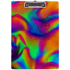 Fluid Background Pattern A4 Acrylic Clipboard by GardenOfOphir