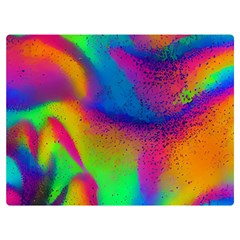 Fluid Background Pattern One Side Premium Plush Fleece Blanket (extra Small) by GardenOfOphir