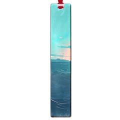 Ai Generated Ocean Sea Water Anime Nautical Large Book Marks by Pakemis