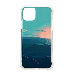 Ai Generated Ocean Sea Water Anime Nautical Iphone 11 Pro 5 8 Inch Tpu Uv Print Case by Pakemis