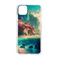 Tropical Island Fantasy Landscape Palm Trees Ocean Iphone 11 Pro Max 6 5 Inch Tpu Uv Print Case