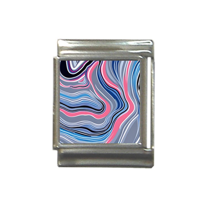 Fluid Abstract Art Italian Charm (13mm)