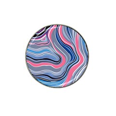 Fluid Abstract Art Hat Clip Ball Marker (4 Pack) by GardenOfOphir