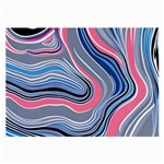 Fluid Abstract Art Large Glasses Cloth (2 Sides) Front