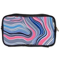 Fluid Abstract Art Toiletries Bag (one Side) by GardenOfOphir