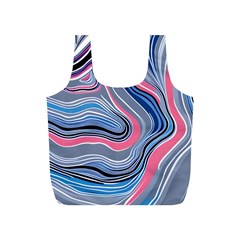 Fluid Abstract Art Full Print Recycle Bag (s) by GardenOfOphir