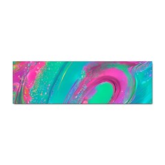 Fluid Art Background Sticker Bumper (100 Pack) by GardenOfOphir