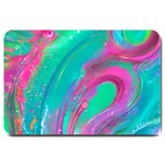 Fluid Art Background Large Doormat 30 x20  Door Mat