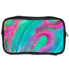 Fluid Art Background Toiletries Bag (one Side) by GardenOfOphir