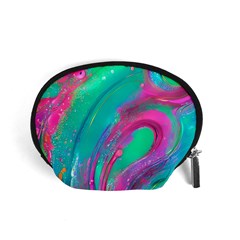 Fluid Art Background Accessory Pouch (small) by GardenOfOphir