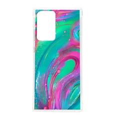 Fluid Art Background Samsung Galaxy Note 20 Ultra Tpu Uv Case by GardenOfOphir