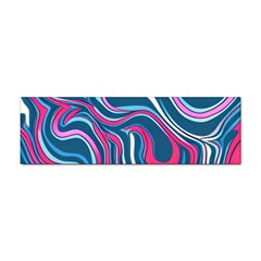 Liquid Art Pattern Sticker (bumper) by GardenOfOphir